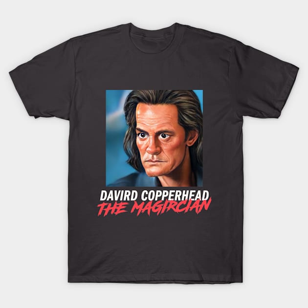 Davird Copperhead The Magircian T-Shirt by Talking Backwards